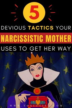 the title for 5 devious tricks your narcissistic mother uses to get her way