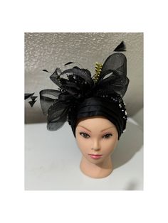 Black fascinators with feathers, polyester, gold beard, silver sequin, flower, ribbon, sinamay. Perfect and comfortable for a wedding, tea party or any other special occasion or event. Handmade & available in other colours. Adjustable Hair Accessories For Evening Carnival, Adjustable Evening Hair Accessories For Carnival, Gatsby Style Feather Fascinator For Party, Gatsby Style Party Fascinator With Feathers, Adjustable Gatsby Style Hair Accessories For Party, Elegant Adjustable Headpieces For Costume Party, Adjustable Gatsby Style Party Hair Accessories, Gatsby Style Black Fascinator For Parties, Black Gatsby Style Fascinator For Party