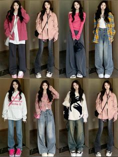 Chinese Outfits Street Style, Gorpcore Outfit, Ootd Korean, Fashion Chingu, Casual Ootd, Cute Modest Outfits, Quick Outfits, Swaggy Outfits