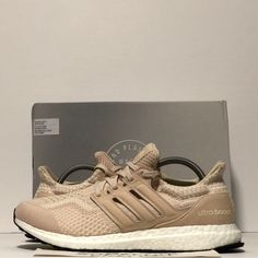 Brand New In Box 100% Authentic, Please Check My Feedback For Confidence! Beige Running Shoes With Boost Midsole For Streetwear, Beige Lace-up Running Shoes With Boost Midsole, Cream Running Shoes With Boost Midsole And Round Toe, Adidas Beige Sneakers With Boost Midsole, Cream White Color, Adidas Ultraboost, Shoes Adidas, Adidas Ultra Boost, Ultra Boost