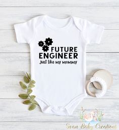 Introducing our adorable collection of baby bodysuits and toddler shirts! These charming and comfortable garments are perfect for your little ones to rock in style and comfort. Each piece is carefully crafted with love and attention to detail to ensure a delightful experience for both parent and child. 🌟 Key Features: 💜Superior softness: Made from premium, high-quality fabrics, our baby bodysuits and toddler shirts are incredibly soft and gentle on delicate skin. Your little bundle of joy will Cute Cotton Onesie, Funny Text Cotton Onesie For Birthday, Cotton Onesie With Funny Text For Birthday, Birthday Onesie With Funny Text In Cotton, Birthday Cotton Onesie With Funny Text, Cute Cotton Onesie With Custom Print, Short Sleeve Onesie With Funny Text For Birthday, Funny Cotton Onesie For Babies, Funny Text Short Sleeve Onesie For Birthday