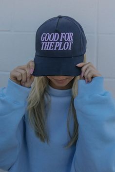 friday + saturday: good for the plot trucker hat – Riffraff Good For The Plot, Book Worms, Final Sale, 404 Not Found, Not Found