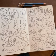 Mitch Leeuwe, Doodle Characters, Owls Drawing, Character Design Animation