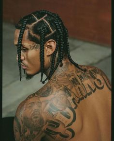 Jordan Clarkson Hairstyle, 8 Braids Men, Jordan Clarkson Hair, Guys With Braided Hair, Guy Box Braids, Jordan Clarkson Braids, Braided Hairstyles For Men Long Hair, Jordan Clarkson Tattoo, Nba Tattoos For Men