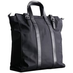 Overview： Design: Black Womens Nylon Leather Tote Handbag Vertical Womens Black Nylon Shoulder Travel Purse Nylon Work Purse for LadiesIn Stock: Ready to Ship (2-4 days)Include: Only Bag and shoulder StrapCustom: NoColor: BlackLeather: Nylon, LeatherMeasures: 42cm x 35cm x 14 cm Weight: 0.65kgSlots: 1 main slots, 2 zipper slot, 1 phone pocket, 1 wallet pocket, 2 side slotsAccessories(option): NoneStyle: Black Womens Nylon Leather Tote Handbag Vertical Womens Black Nylon Shoulder Travel Purse Nyl Black Nylon Bags With Leather Handles, Business Nylon Tote Bag, Business Nylon Tote Shoulder Bag, Black Nylon Shoulder Bag With Leather Trim, Business Nylon Waterproof Bag, Waterproof Nylon Business Bag, Black Nylon Shoulder Bag For Business, Functional Nylon Shoulder Bag For Work, Nylon Shoulder Bag With Zipper For Work