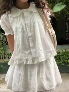 Chemtrailsoverthecountry Club Aesthetic, Simple Tops For Women, Diy Babydoll Dress, Japanese Fashion, Playing Dress Up, Aesthetic Clothes