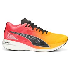 Calling all PR-chasers. Set a new personal best at your next marathon in the Deviate NITRO Elite racing shoes. $139.95 Orange Sneakers, Racing Shoes, Running Shoes, Athletic Shoes, Men's Shoes, Shoe Accessories, Mens Accessories, Lace Up, Running