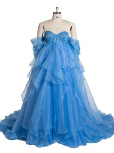 Blue organza Maternity Gown for Photoshoot Short Sleeves Fancy Photography Props YW240104 – yewendress Princess Organza Ball Gown For Banquet, Princess Style Organza Ball Gown For Banquet, Organza Ball Gown With Ruffles For Quinceanera, Fitted Organza Gown For Quinceanera, Fitted Princess Organza Ball Gown, Fitted Princess Style Organza Ball Gown, Fitted Princess Ball Gown In Organza, Light Blue Tulle Gown For Quinceanera, Blue Organza Gown With Sweetheart Neckline