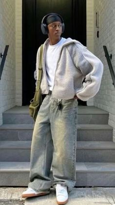 Streetwear Fits, Men Street Fashion, Uni Outfits, Street Style Outfits Men, Street Fashion Men Streetwear, Guys Clothing Styles, Fall Outfits Men, Mens Outfit Inspiration, Neue Outfits