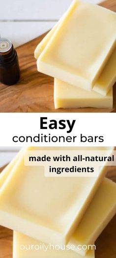 Homemade conditioner bars are easy to make and will leave your hair soft and smooth. Learn how to make the best DIY conditioner bars with all-natural ingredients that actually work! Conditioner Bar Recipe, Hair Conditioner Recipe, Homemade Hair Conditioner, Diy Shampoo Recipe, Diy Shampoo Bar, Homemade Conditioner, Hair Conditioner Bar, Diy Conditioner, Shampoo Bar Recipe