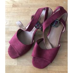 Universal Thread Goods Co. Women's Strappy Block Heel Open Toe Sandals Bordo Almost Maroon, But With More Warm Orange Hint. Dark Red, Bordo Color. Textile With Man Made Materials. They Were Tried On, Never Worn. Pre-Owned. Burgundy Ankle Strap Heels For Summer, Summer Burgundy Ankle Strap Heels, Burgundy Ankle Strap Sandals For Summer, Burgundy Heels With Heel Strap For Summer, Summer Burgundy Heels With Heel Strap, Spring Burgundy Heels Of Medium Width, Strappy Block Heels, Open Toe Sandals, Toe Sandals