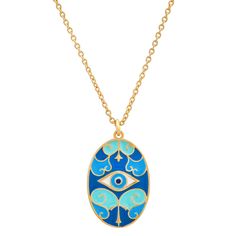 Gold plated over brass Style No. TN-3581 (G) - Authorized TAI Retailer -FREE Shipping on Orders over $100 - FLAT Fee of $5.00 under $100.00! Turkey Jewelry, Opal Necklace Gold, Tai Jewelry, Bride Friend, Cross Choker, Eye Pendant Necklace, Choker Pendant, Rhinestone Choker, Eye Pendant