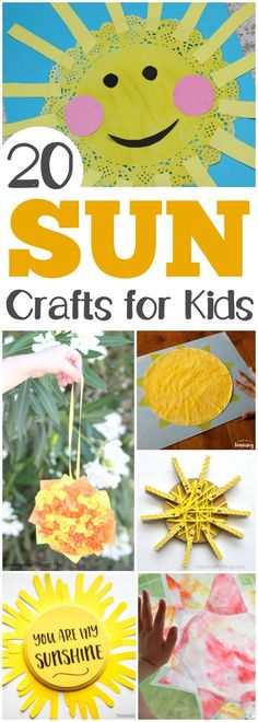 sun crafts for kids to make