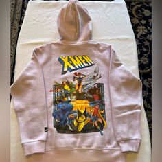 New Arrival X-Men Hoodies New With Tag Authentic And Licensed Marvel Item Large Print On The Back Men’s Hoodies 60% Cotton, 40% Polyester Available Sizes: Xs, S, M, Xl, Xxl Price : Firm (No Offers Please) Marvel Merch, Chrome Hearts Hoodie, Half Zip Shirt, Funnel Neck Hoodie, Goth Clothes, Color Combos Outfit, Marvel Hoodies, Fleece Patterns, Band Hoodies