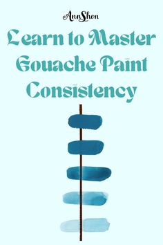 the cover of learn to master gouache pain constienscy