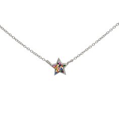 A super cute and dainty star necklace to wear as a choker ideal to layer with other longer necklaces. The mini star will hang just above your collarbone like a sparkling lucky charm with its multicolor speckles. Depending on your finish selection, the star pendant is either in 14k micron gold plated bronze and the chains and clasp are in 14k gold filled or the entire necklace is in 925 sterling silver. By default I will put a 16 inches long chain but you can pick a different chain length by specifying your desired one in the order note. The mini star is about 7/16'' wide (that is 1cm). Ethical Jewelry, Bracelet Collection, Star Pendant, Lucky Charm, Star Necklace, Real Diamonds, The Star, Long Necklace, Ring Earrings