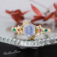 💕💕Having trouble finding the right jewel for yourself? Unsure of what gift to send to your girlfriend, perhaps for an anniversary? Look no further than RollinsTeus, where we hope to provide solutions for all of your troubles.  Welcome to RollinsTeus.  ⊹ PRODUCT SPECIFICATIONS ⊹ Ring Size: You can choose US sizes 3-12 from the selection box. Please pay attention to the selection box before making your purchase! Metal Types: 925 sterling silver Rose Gold/ White Gold/ Yellow Gold Plated / 10k/14k Engagement Ring Hexagon, Labradorite Engagement Ring, Meaningful Rings, Red Ruby Ring, Hexagon Engagement Ring, Ruby Ring Vintage, Hexagonal Ring, Handmade Gold Ring, Design Your Own Ring