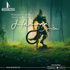 May the blessings of Lord Hanuman fill your life with courage, devotion, and unwavering faith. Jai Hanuman! Download Hanuman janmotsav posters, Hanuman janmotsav Images,  Hanuman janmotsav flyers, Hanuman janmotsav poster maker app, Hanuman janmotsav templates and more on Brands.live! #HappyHanumanJanmotsav #jayBajarangBali #Balaji #HanumanChalisa #LordHanuman #DivineCelebration #Blessing #Branding #Marketing #Assanhai #Brands.live Hanuman Janmotsav Images, Poster Maker App, Unwavering Faith, Hanuman Chalisa, Branding Marketing, Me Quotes Funny