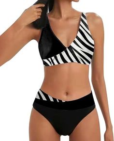 Amazon.fr : maillot de bain 2 pieces femme Coastal Summer, Brazilian Style, Push Up Pads, Monokini, Summer Clothes, Tankini, Push Up