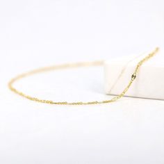 "Chain with Diamond Cut Oval Link, Gold Chain Bracelet, 14K Solid Gold Bracelet, Simple Chain Bracelet, Layering Jewelry ≫ Product Details ◈ Handmade / Handcrafted Fine Jewelry ◈ Thickness: 1.00mm ◈ Metal: Solid 14K Gold ◈ Gold Color: White gold, Rose gold, Yellow gold ◈ Chain Length: 6\" ~ 7.5\" ≫ Please read our FAQ below for more detail." Solid Gold Bracelet, Star Chain, Layered Jewelry, Gold Bracelet Chain, Yellow Gold Chain, Chain Ring, High Quality Jewelry, Chain Link Bracelet, Chain Bracelet