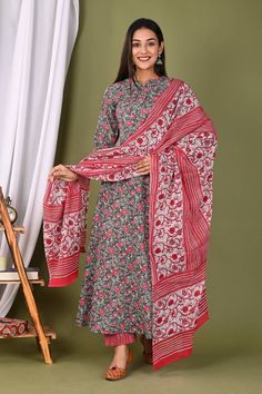 Rayon Printed Women's Kurta Palazzo Dupatta Set. OCCASIONS:- Festival, Party, Casual Traditional Fabric:- Rayon Bottom Fabric:-  Rayon Dupatta Fabric:- Organza Pattern:- Printed Set Type:- Kurta with Dupatta and Bottom wear with a Dupatta Wash Care - Machine wash Multicolor Sets With Sheer Dupatta, Festive Party Sets With Printed Motifs, Traditional Pant Set With Printed Motifs For Wedding, Cotton Anarkali Pant Set For Wedding, Anarkali Cotton Pant Set For Wedding, Traditional Red Pant Set For Wedding, Traditional Wedding Pant Set With Printed Motifs, Traditional Red Wedding Pant Set, Multicolor Cotton Sets With Sheer Dupatta