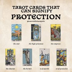 tarot cards that can signify protection