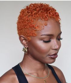 Bald Hairstyles, Blk Women, Teeny Weeny Afro, Temporary Hair Dye, Tapered Haircut, Quick Natural Hair Styles, Cute Short Haircuts, 26th Birthday