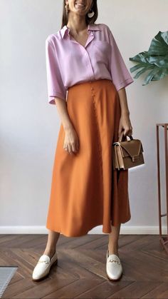 Romantic Business Casual, Feminine Workwear, Magic Clothes, Looks Style, Office Fashion, Office Outfits, Colorful Fashion