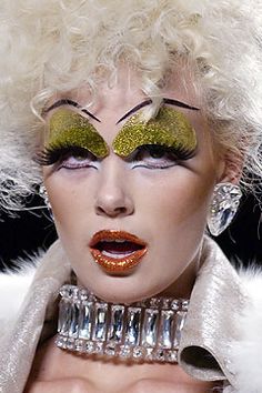 Dior #face #makeup Christian Dior Makeup, Drag Make-up, Halloween Makeup Diy, Theatrical Makeup, Drag Makeup, Pat Mcgrath