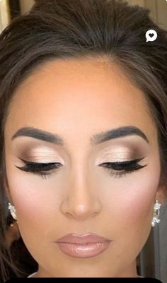 Make Up Mother Of The Bride Makeup, Hazel Eye Makeup Wedding, Braidsmaids Makeup, Full Face Wedding Makeup, Makeup Mother Of Bride, Best Wedding Makeup For Brown Eyes, Make Up Ideas For Wedding, Daytime Wedding Makeup, Maid Of Honor Makeup Ideas