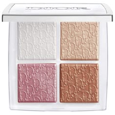 A face palette with four luminous shades to use as highlighters or blush for a customizable backstage glow that stretches the boundaries of radiance.What Else You Need to Know: This palette is a collection of makeup-artist essentials, designed to suit all skin tones, used at the Dior runway shows, and inspired by the energy backstage. These ultrafine textures are concentrated with shimmery pigments and can be worn alone or blended for a customizable look—from a natural, healthy glow to intense r Dior Backstage Glow Face Palette, Dior Highlighter, Dior Runway, Summer List, Dior Backstage, Glow Face, Wishlist 2024, Face Palette, Sephora Beauty