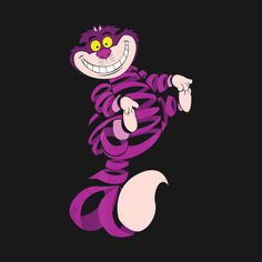 an image of a cartoon character in purple and black clothes with yellow eyes on his face