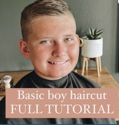 Full tutorial on a boys basic cut. This is an essential cut to learn because it's the foundation to be able to learn more advanced haircuts. Every haircut you will give will require majority of these steps. I love to be able to build and add skills to achieve other looks as well. The cool thing about this haircut is that it looks good on EVERYONE!! At any age. Boys Hair, Toxic Parents, What Questions, Kids Cuts