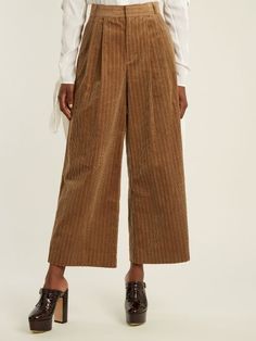 Corduroy Trousers, Retro Mode, Crop Pants, Blazer Outfits, Clothing Hacks, Corduroy Pants, Outfit Idea, Fashion Drawing