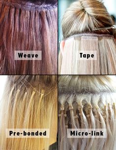 Find out what hair extensions last the longest over on the blog! Microlink Hair Extensions, Hair Extensions Tutorial, Hair Ext, Hair Extensions Before And After, Sew In Hair Extensions, Hair Extensions For Short Hair, Real Hair Extensions, Makeup Hacks Beauty Secrets, Luxy Hair