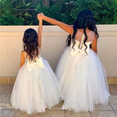 Custom Made Wedding Flower Girl Dress Featuring Beautiful Button Up Sheer Back And Floral Lace Detailing Wedding Flower Girl Dresses, Wedding Flower Girl, Flower Girl Dress, Wedding Flower, Bridal Dress, Girl Dress, Kids' Dresses, Lace Detail, Floral Lace