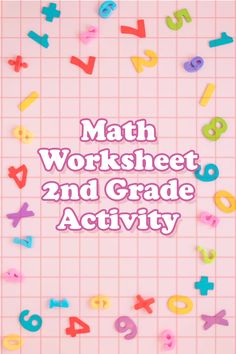 math worksheet and grade activity for kids to practice number recognition with the numbers