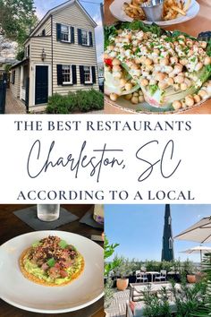 Charleston, SC Best Restaurants according to a local. Read the full post for all the best restaurants and what to order at each place! Charleston Itinerary, Charleston Restaurants