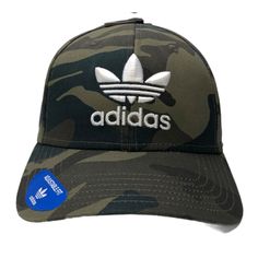 Adidas Authentic Adjustable Hat Snapback Cap Camo Adidas Curved Bill Baseball Cap For Streetwear, Camouflage Sports Cap, Camouflage Curved Bill Baseball Cap, Military Style Baseball Cap For Summer, Camouflage Baseball Cap With Curved Bill For Streetwear, Streetwear Camouflage Baseball Cap With Curved Bill, Curved Bill Camouflage Hats For Streetwear, Casual Camouflage Baseball Cap For Sports, Camouflage Baseball Cap With Visor