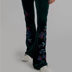 Free People Driftwood Velvet Pants Green Never Worn Pants Green, Velvet Pants, Green Colors, Green Color, Pant Jumpsuit, Free People, Pants For Women, Velvet, Customer Support