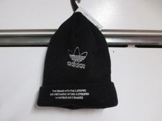 BRAND NEW WITH THE TAGS: ADIDAS BRANDED (UNISEX PASSPORT WINTER FOLD CUFF BEANIE HAT) "MENS/ADULT" SIZE OSFM. ALL BLACK STITCHED SLOGAN AND ADIDAS LOGO. TAGS ARE $25 COULD FIT A WOMAN ALSO! Adidas Brand, Mens Winter, Men Winter, Adidas Logo, Beanie Hat, Beanie Hats, All Black, Accessories Hats, A Woman