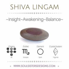 Shiva Lingam, Crystal Therapy, Blue Calcite