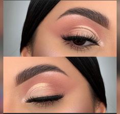 Maquillage On Fleek, Pink Eye Makeup, Eye Makeup Pictures, Makijaż Smokey Eye, Makeup Eye Looks, Nude Makeup, Women Makeup