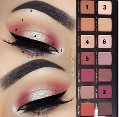 The Anastasia Beverly Hills Modern Renaissance Eye is one of the best eyeshadow palettes! Best Eyeshadow Palette, Best Eyeshadow, Makeup Stuff, Beauty Make-up, Makijaż Smokey Eye, Easy Makeup, Eyeshadow Tutorial, Eye Shadow Palette, Makeup Goals