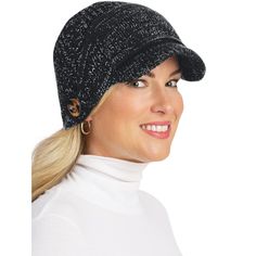 The Stretchy Knit Hat Can Be Pulled Over Your Ears To Keep Them Toasty Warm, And The Brim Keeps Snow And Sleet Out Of Your Eyes. The Detachable Mask Is Lined And Covers Your Nose And Mouth. One Size Fit Most. Hand Wash. Acrylic And Polyester; Imported. Choose: Winter White, Black Or Navy. Adjustable Black Knit Hat, Trendy Black Knit Hat, Black Knit Hat, Brimmed Hat, Target Clothes, Collections Etc, Sewing Party, Acrylic Fabric, Knit Beanie Hat