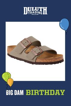 The iconic and incredibly foot-friendly "Birkie" with the cushiony cork footbed proves comfort is always in style. Casual Cork Slides With Round Toe, Casual Cork Footbed Sandals With Leather Footbed, Comfortable Cork Sandals For Spring, Casual Cork Sandals With Round Toe, Comfortable Cork Footbed Sandals With Round Toe, Comfortable Cork Footbed Sandals, Casual Cork Footbed Sandals With Arch Support, Comfortable Cork Footbed Sandals With Arch Support, Comfortable Cork Slides For Summer