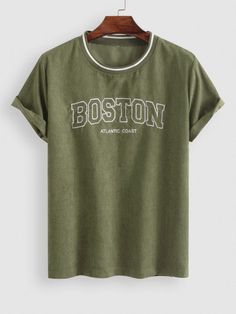 Elevate your summer wardrobe with our Boston Embroidered Tee And Shorts Set. Crafted from soft corduroy material, this 2-piece set offers a casual yet fashionable style. The regular-length tee features short sleeves and a letter pattern, complemented by the striped mid-waist shorts with a drawstring closure. Specification: Type: 2 Pieces Set, T-shirt & Shorts Set Style: Casual, Fashion Occasions: Daily, Vacation Top Length: Regular Sleeves Length: Short Sleeves Bottom Length: Shorts Waist Type: Cotton College Style Top With Letter Embroidery, Cotton Tops With Letter Embroidery In College Style, Casual Letter Embroidery T-shirt For Streetwear, Trendy Short Sleeve T-shirt With Letter Embroidery, Casual Summer T-shirt With Letter Embroidery, Summer T-shirt With Letter Embroidery And Short Sleeves, Summer Short Sleeve T-shirt With Letter Embroidery, Casual Summer Tops With Letter Embroidery, Summer Cotton T-shirt In College Style