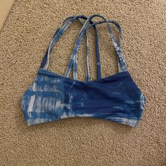 Brand New - Never Worn Blue Summer Swimwear For Workout, Casual Blue Swimwear With Built-in Bra, Blue Strappy Sports Swimwear, Womens Swim, Color Blue, Swimming, Brand New, Women Shopping, Blue