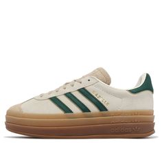 Adidas Gazelle Platform, Gazelle Platform, Adidas Gazelle Bold, Green Platform, Bold Shoes