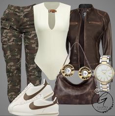 Divergent Outfits, Bio Fashion, Island Outfit, Ootd Women, Camo Joggers, Jordan Outfits, Shotgun Shell, Fashion 101, Weekend Outfit